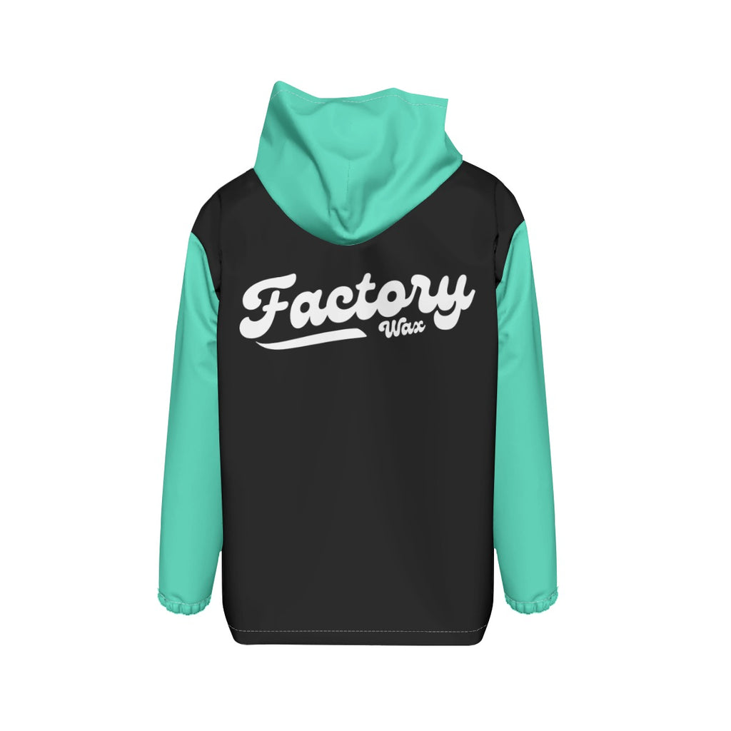 Trouble in Teal Windbreaker